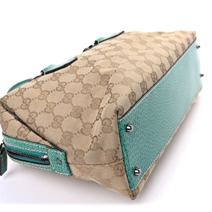 Gucci Monogram Small Boston Turquoise 7 of 8