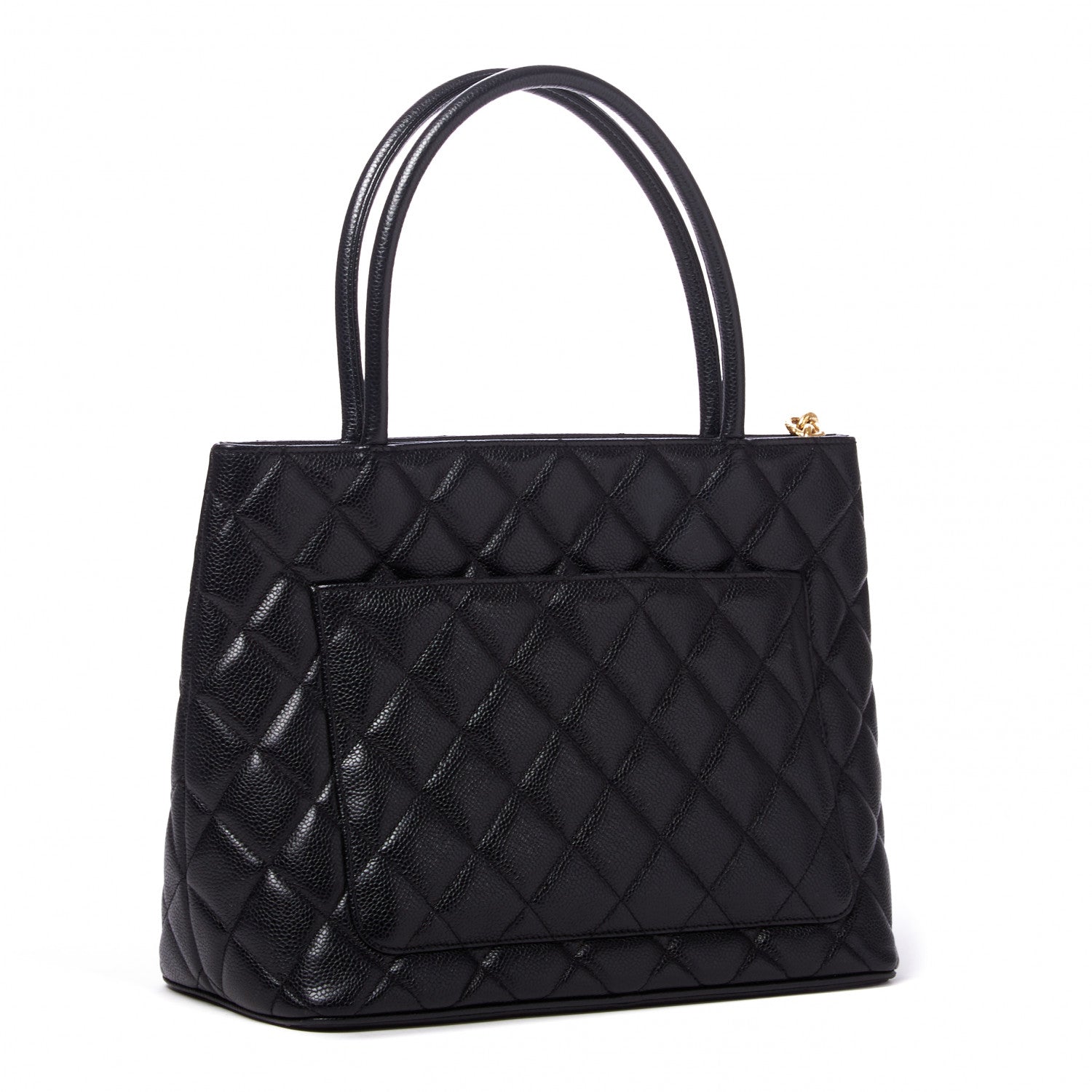 Chanel Caviar Quilted Medallion Tote Black 2 of 9