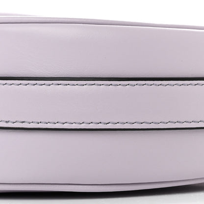 Prada Soft Calfskin Arque Shoulder Bag Glicine 10 of 10