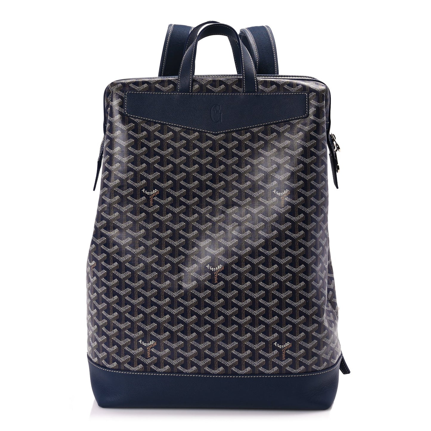 ine Calfskin Cisalpin Backpack Navy