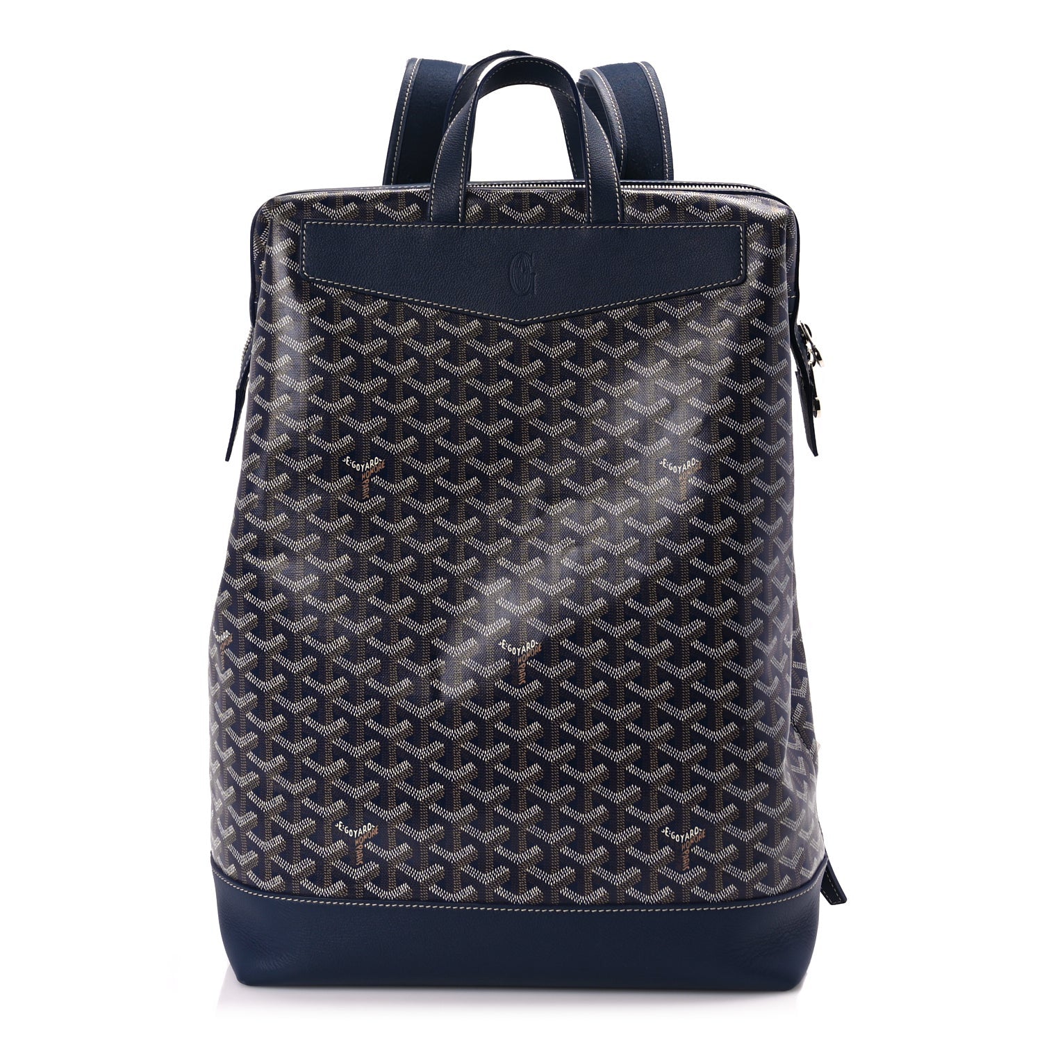 Goyard ine Calfskin Cisalpin Backpack Navy 1 of 8