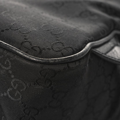 Gucci Nylon Monogram Slim Backpack Black 11 of 11