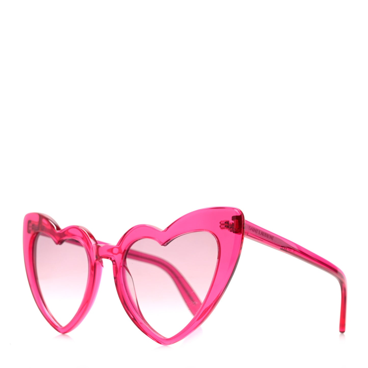 Acetate Heart Frame Loulou SL181 Sunglasses Pink