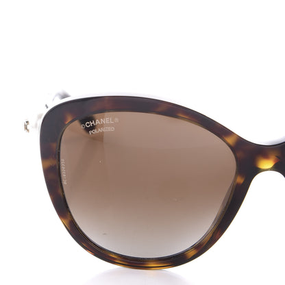 Chanel Cat Eye Pearl Sunglasses 5340-H Tortoise 7 of 8