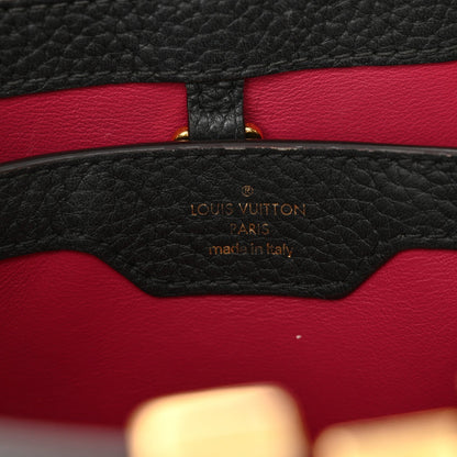 Louis Vuitton Taurillon Capucines BB Black 6 of 7