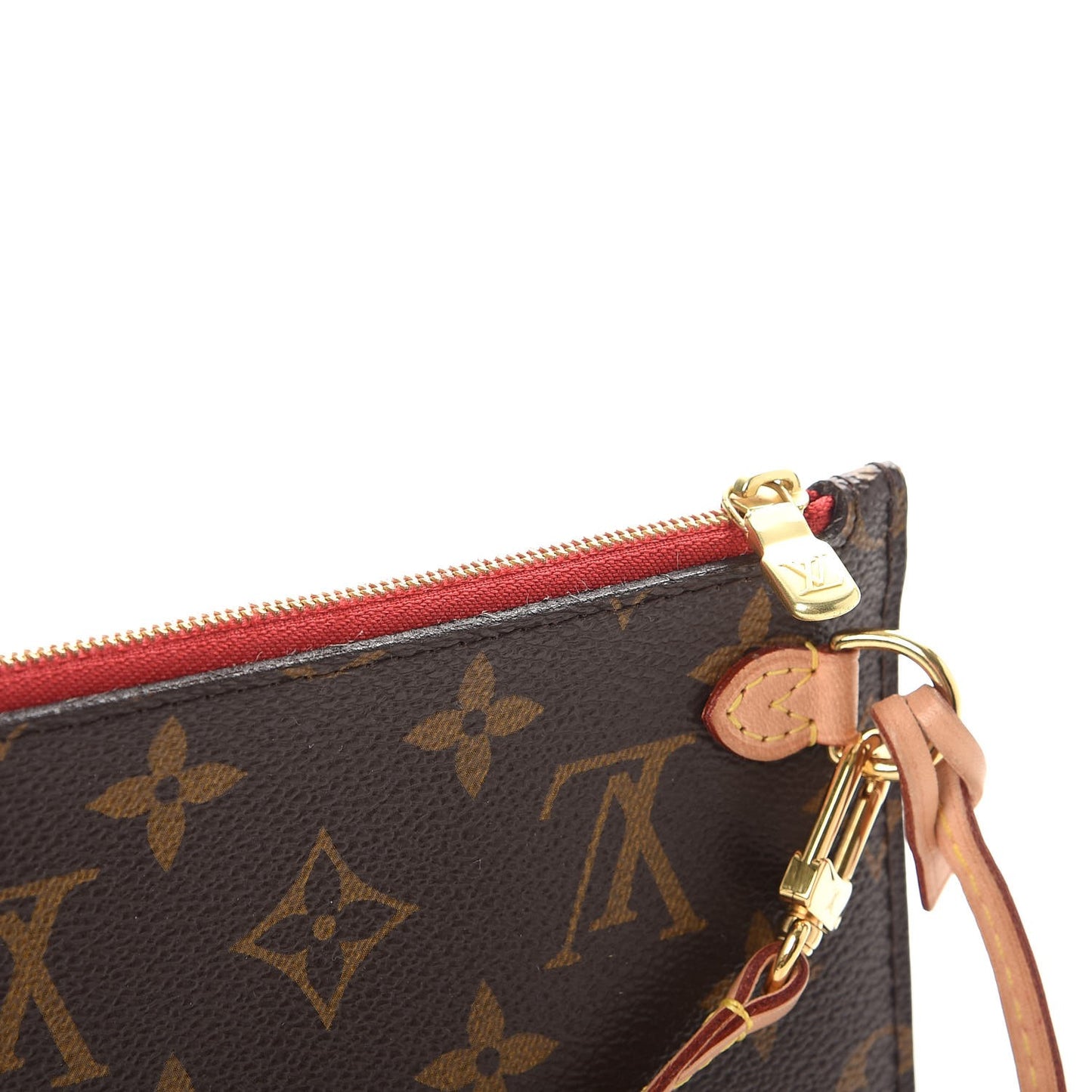 Monogram Neverfull MM GM Pochette Cherry