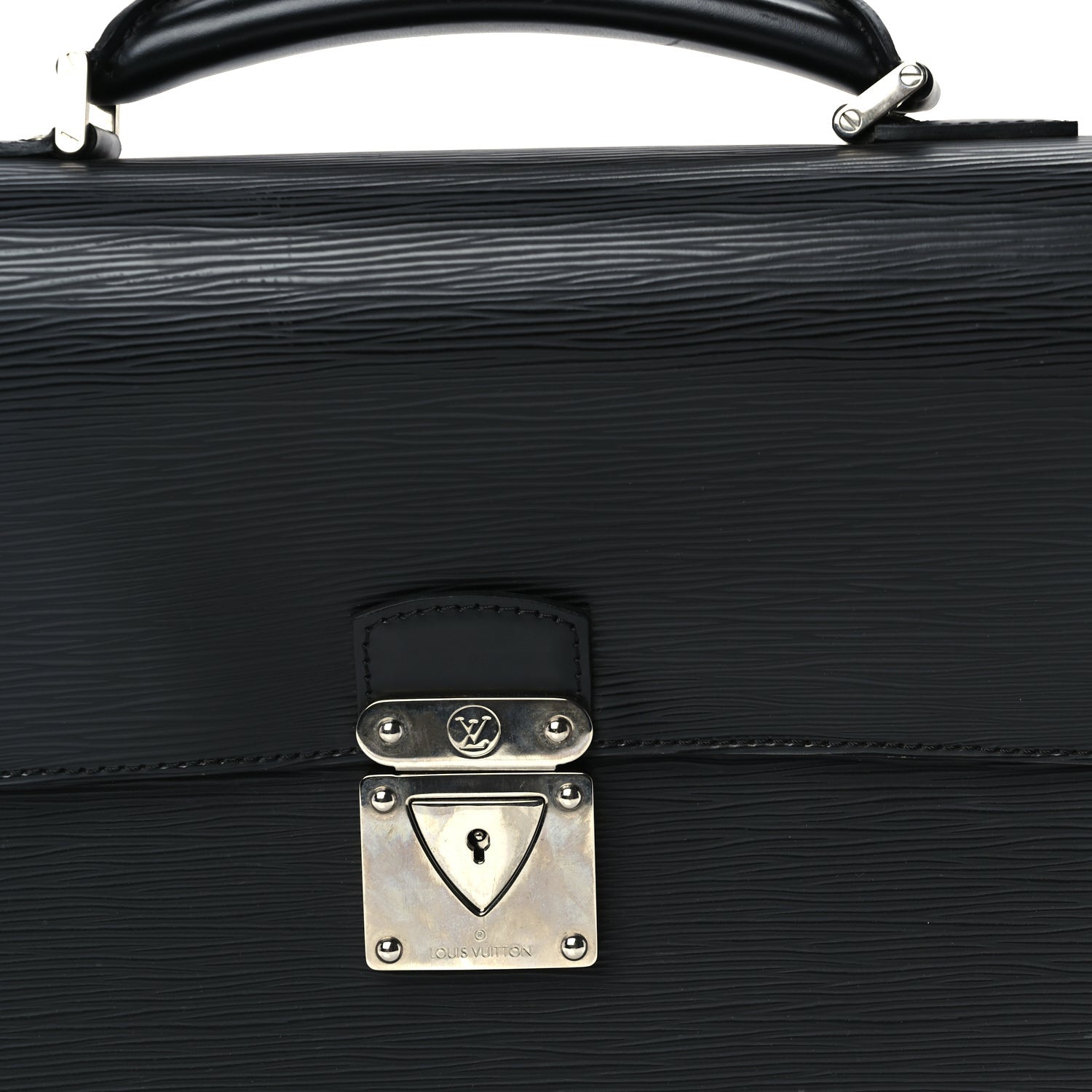 Louis Vuitton Epi Robusto 1 Compartment Briefcase  Black 6 of 8