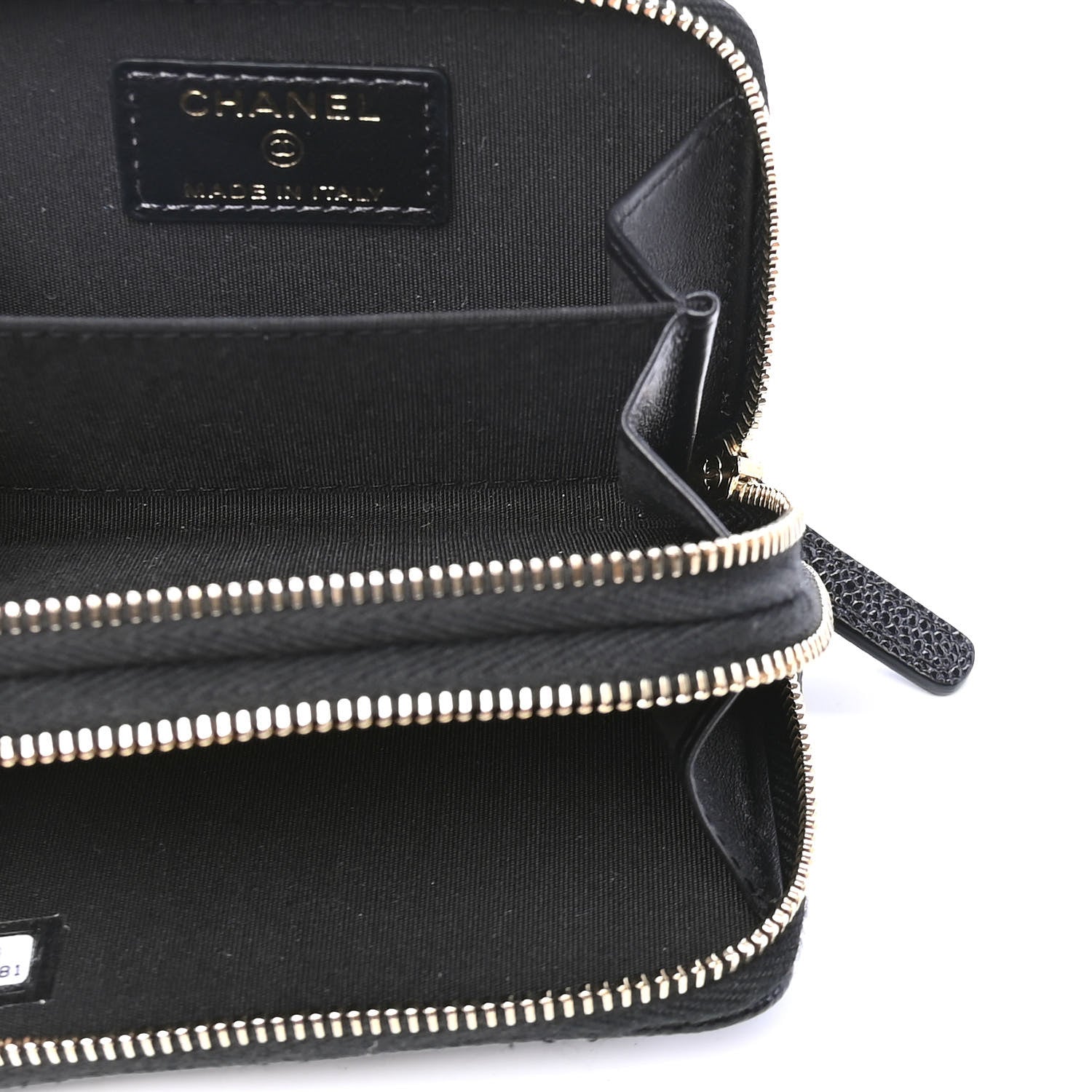 Chanel Caviar Quilted Miss Coco Clutch With Chain Black 4 of 5