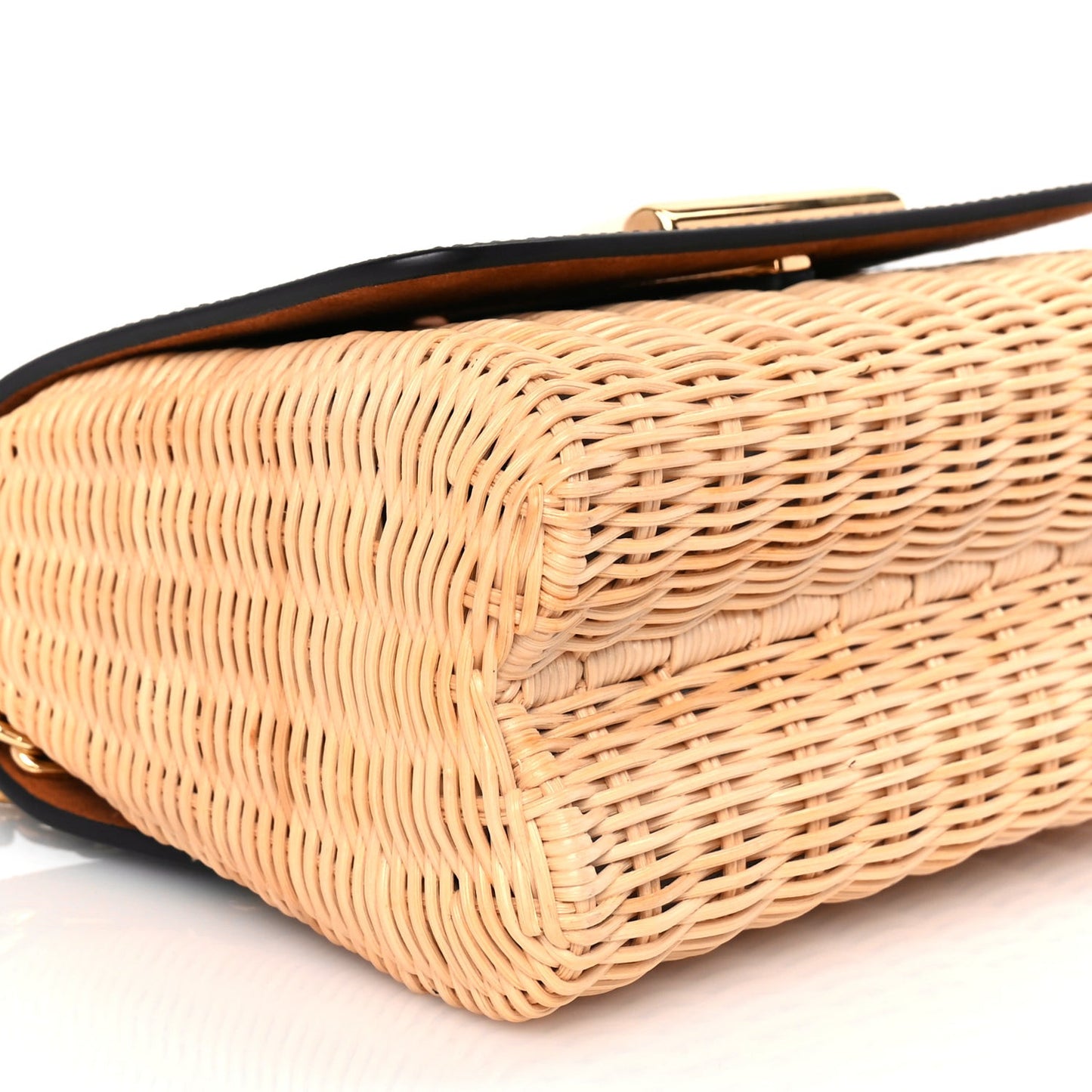 Monogram Wicker Twist Shoulder Bag PM