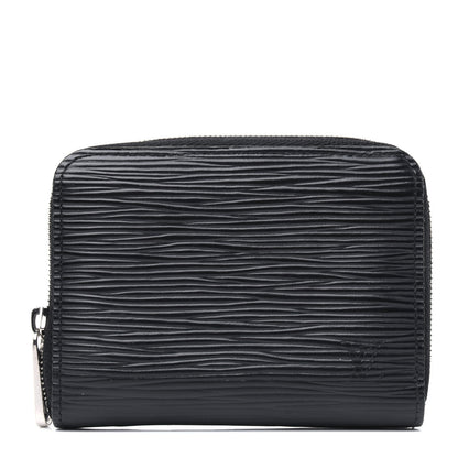 Louis Vuitton Epi Zippy Coin Purse Black 1 of 4