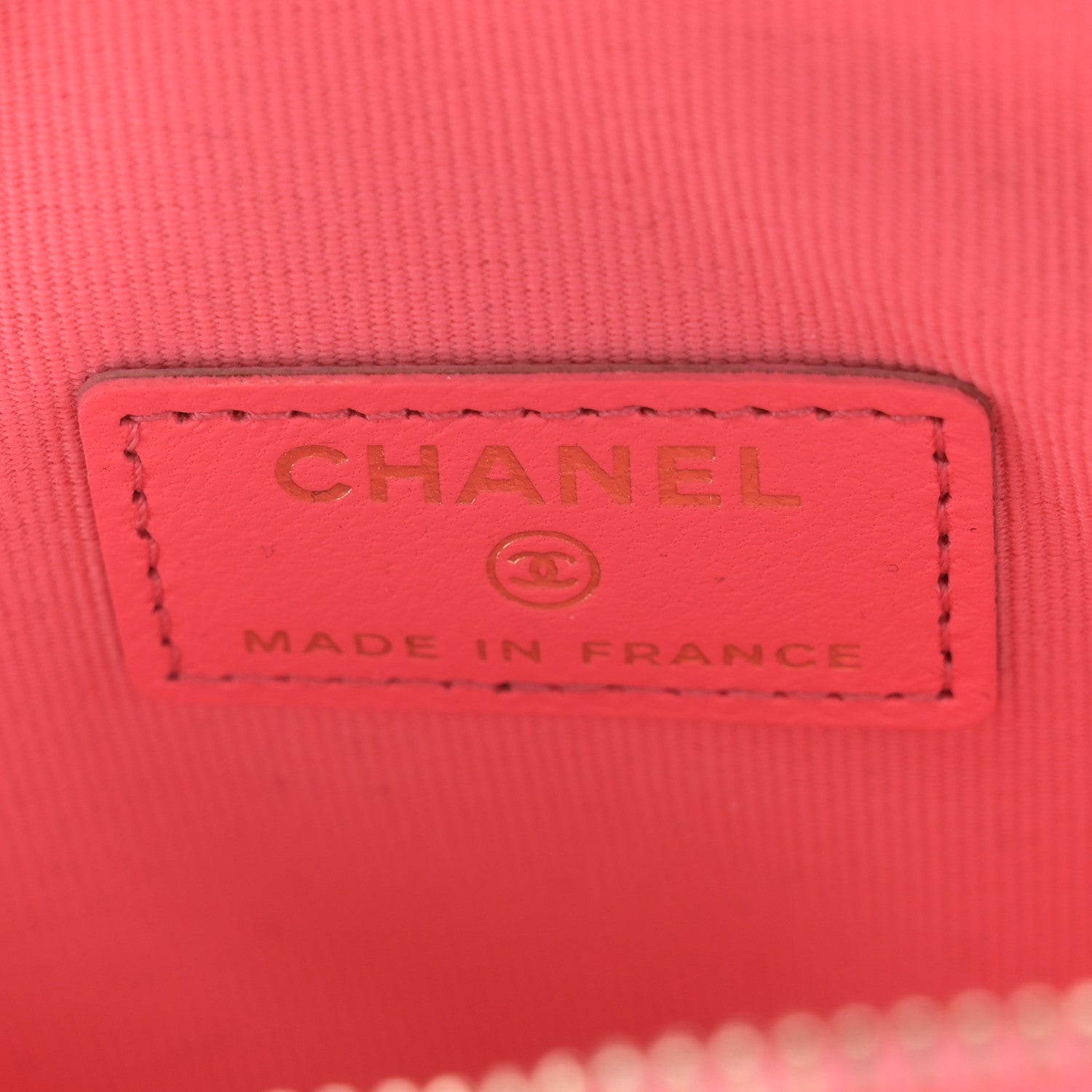 Chanel Lambskin Quilted CC In Love Heart Clutch With Chain Pink 6 of 7