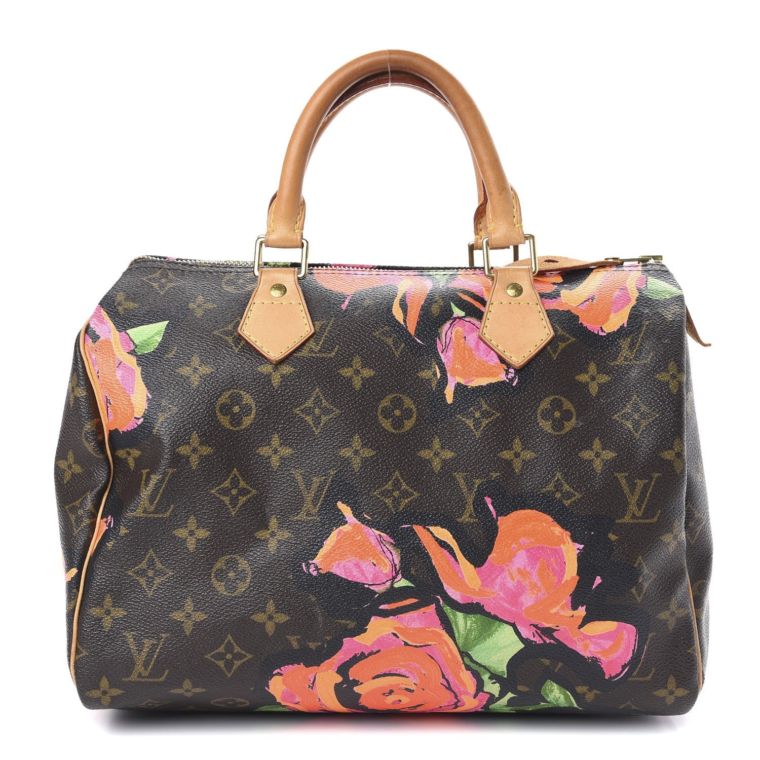 Louis Vuitton Monogram Roses Speedy 30 1 of 12