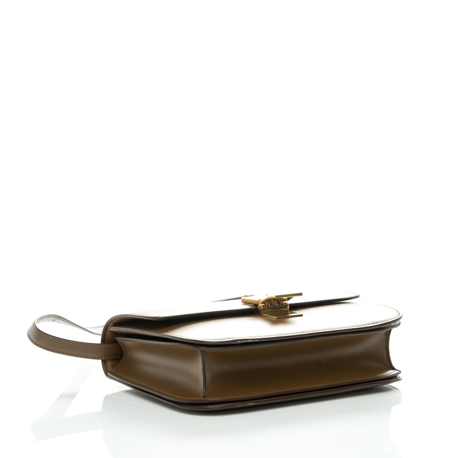 Celine Box Calfskin Medium Classic Box Flap Bag Moss Green 4 of 8