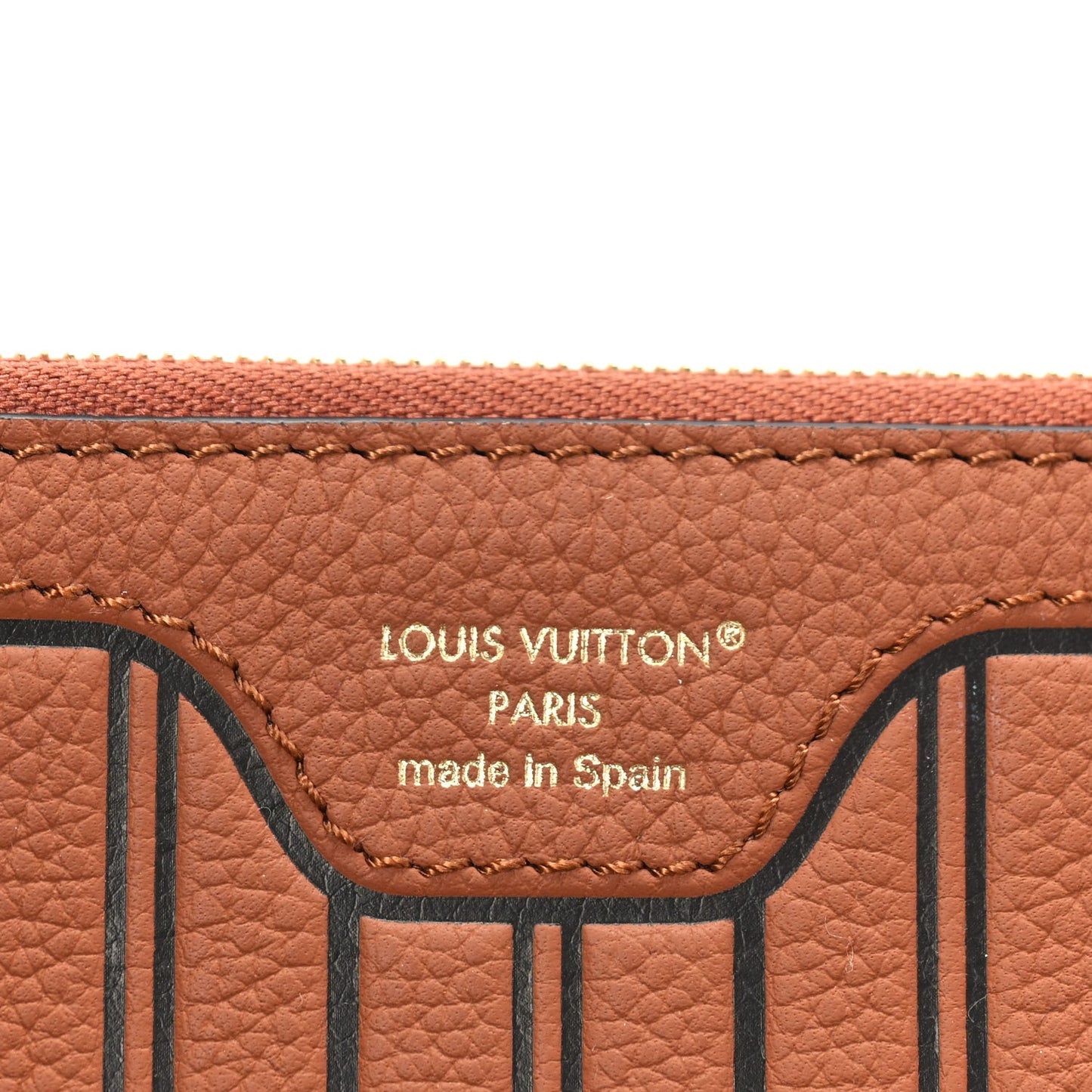 Monogram Calfskin Neo Neverfull Inside Out MM  Tan