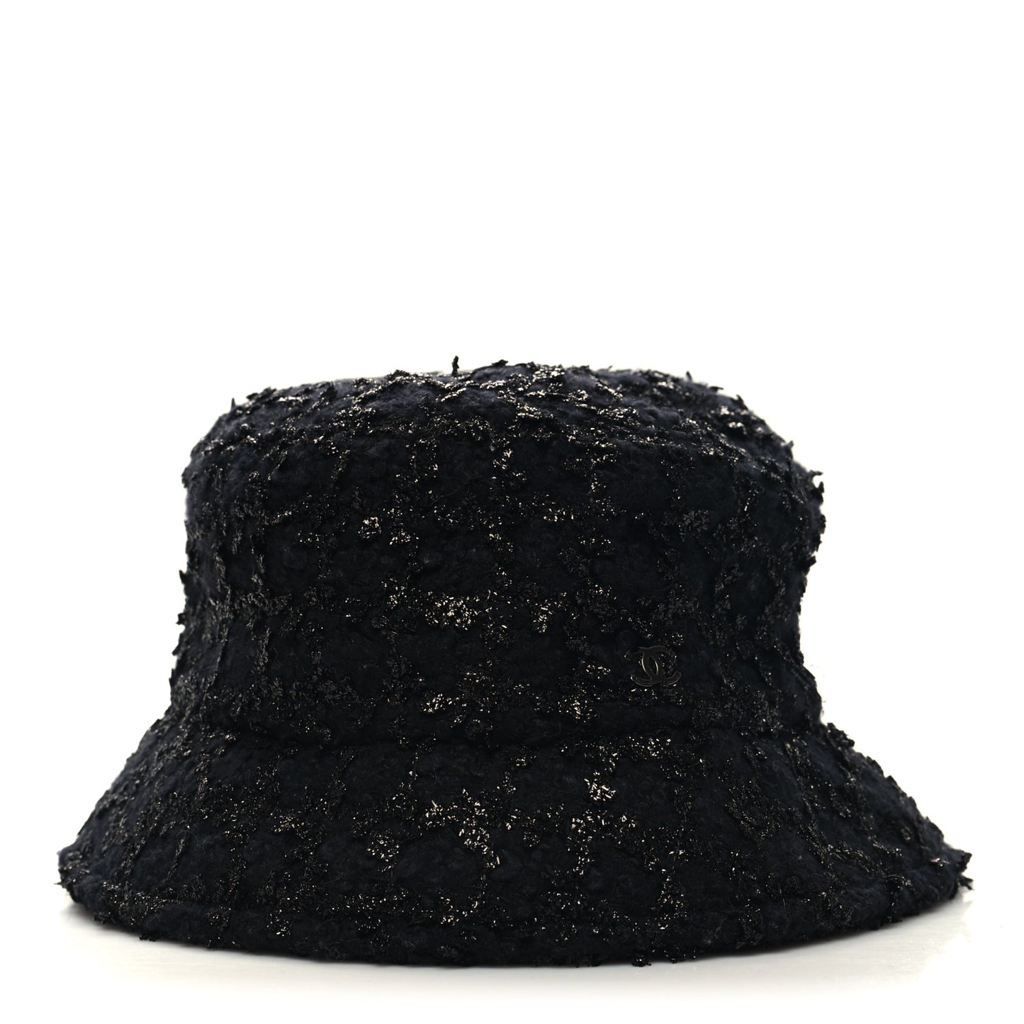 Tweed Bucket Hat L Black