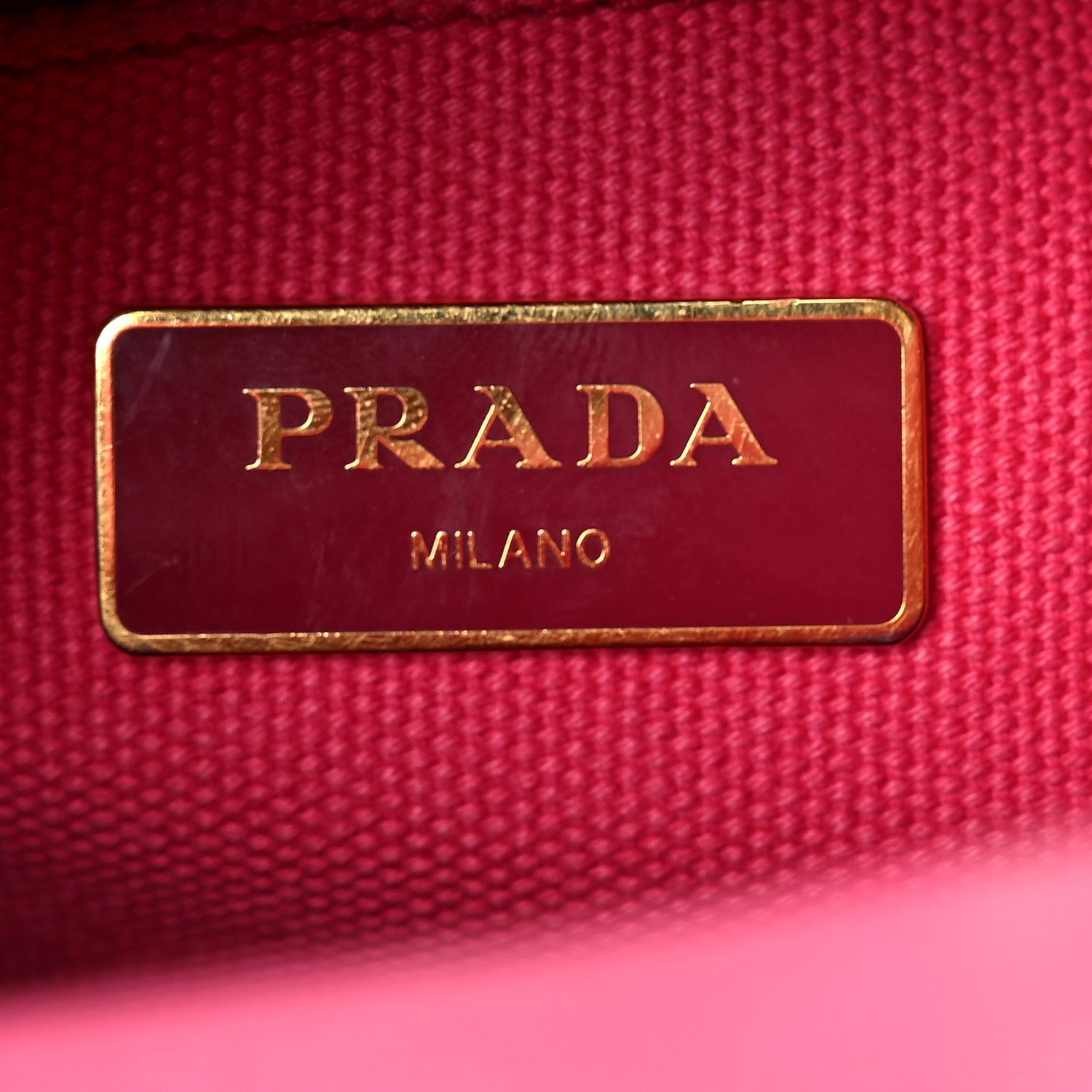 Prada Canapa Small Logo Tote Peonia Peonia 5 of 9