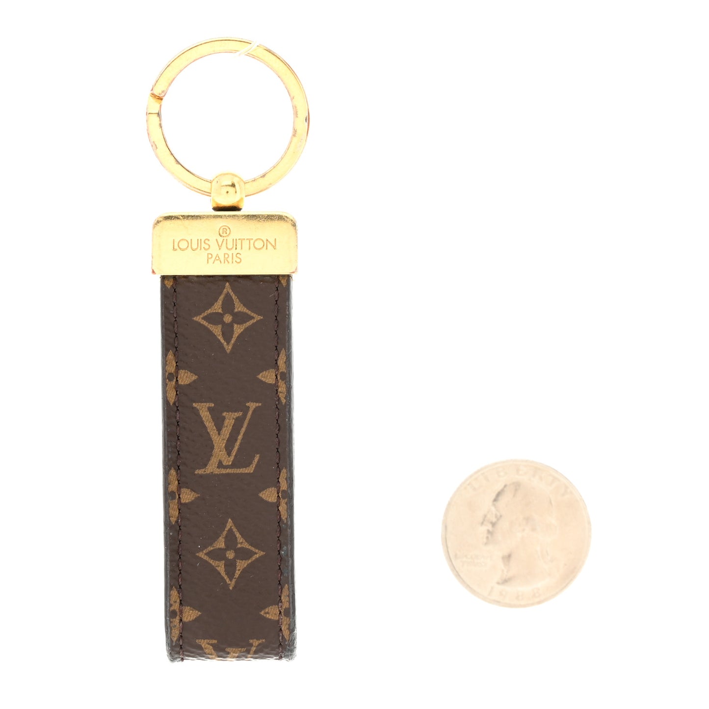 Monogram Dragonne Key Holder
