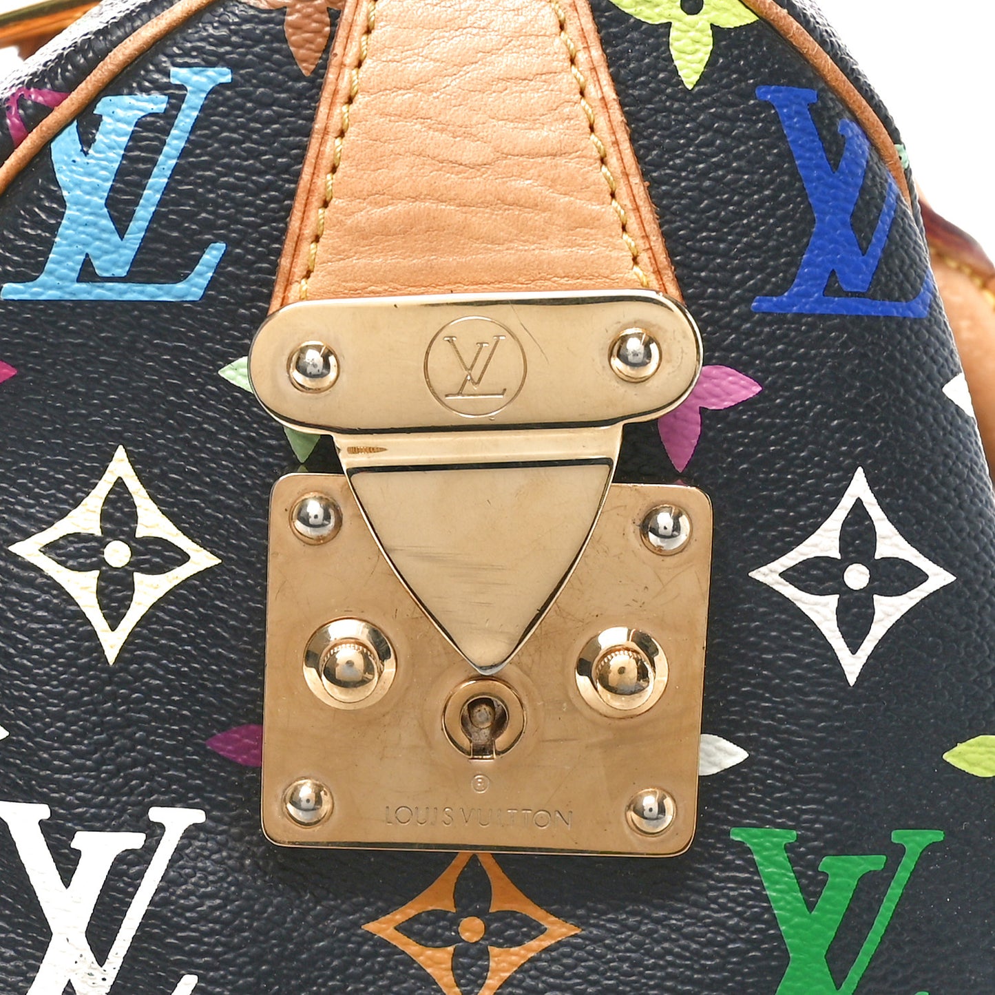 Monogram Multicolor Speedy 30 Black