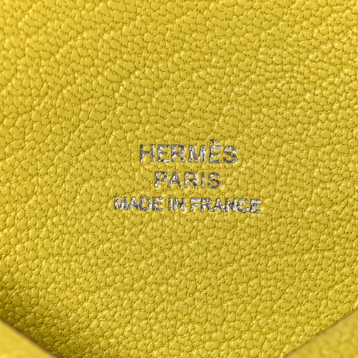 Chevre Mysore Calvi Card Case Lime