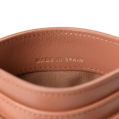 Chanel Lambskin Quilted Chanel 19 Card Holder Brown 7 of 9