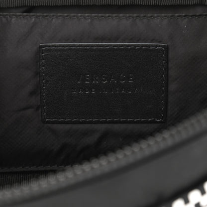 Versace Nylon Logo Two Tone Belt Bag Black 6 of 9