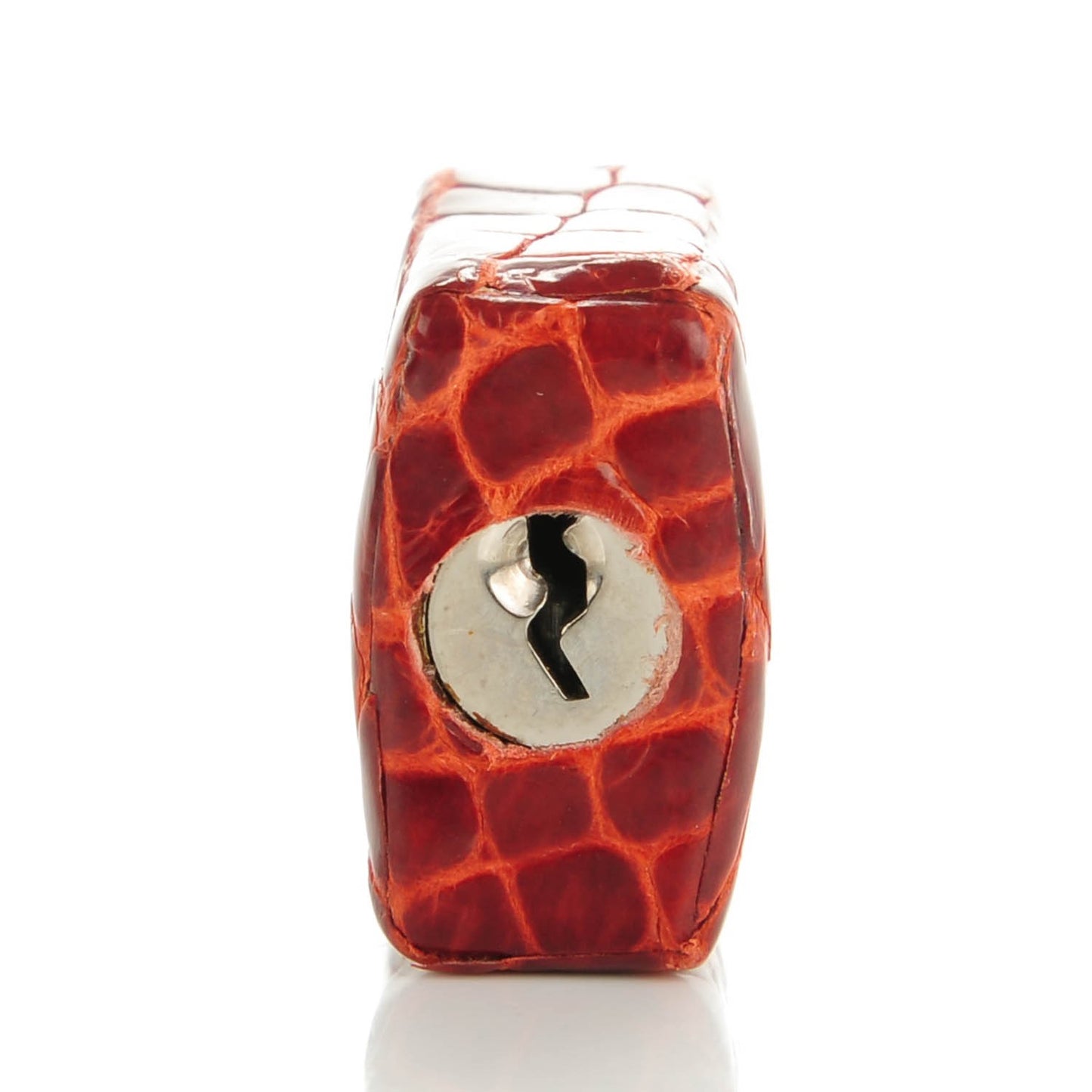 Shiny Porosus Crocodile Birkin 35 Rouge H