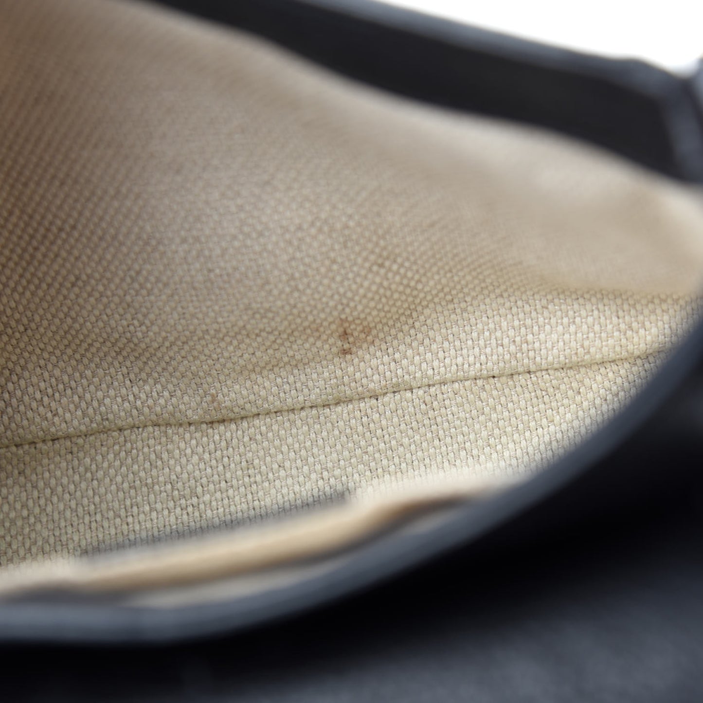 Pebbled Calfskin Small Soho Flap Crossbody Black