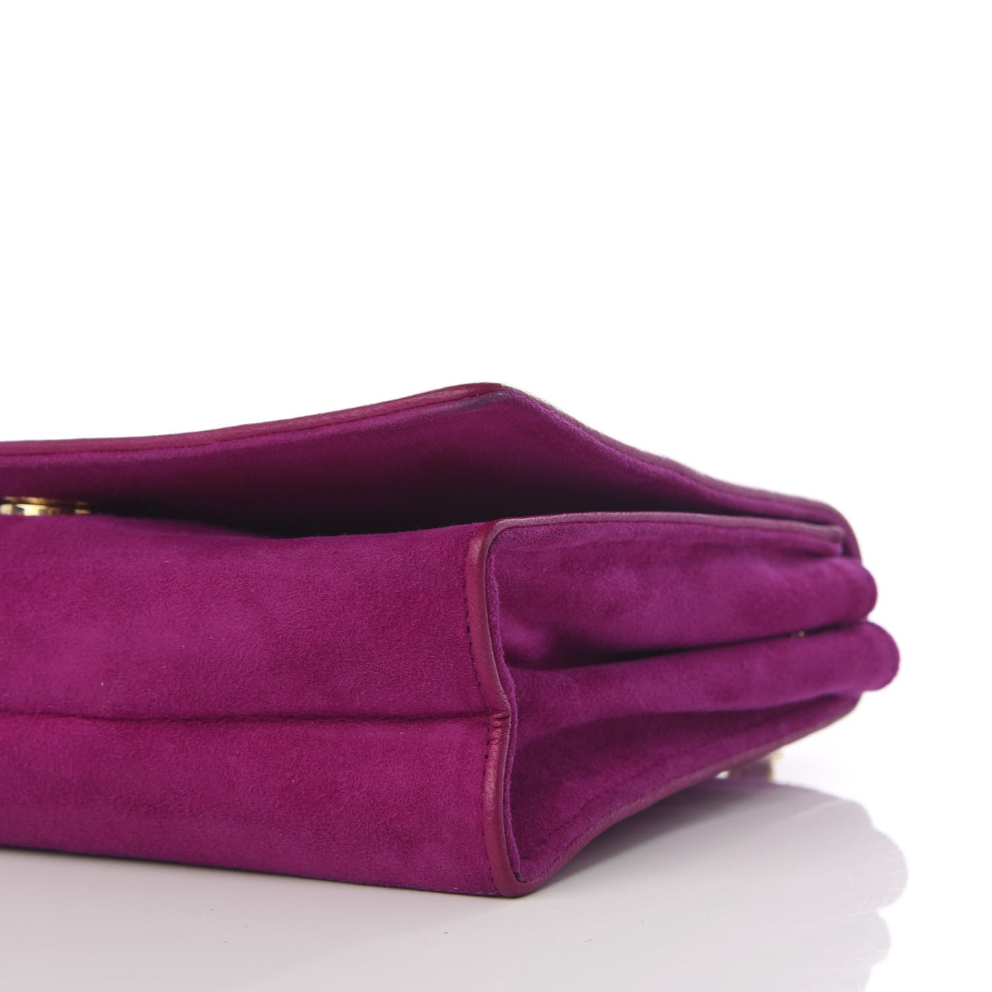 Suede CC Tassel Flap Pink