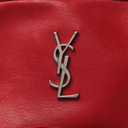 Saint Laurent Lambskin Monogram Lou Camera Bag Eros Red 8 of 11