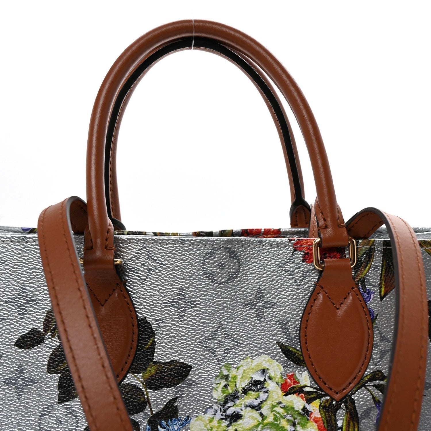 Louis Vuitton Monogram LV Garden OnTheGo MM Silver 7 of 7