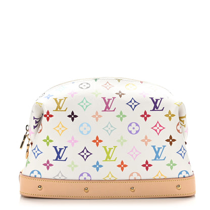 Louis Vuitton LV x TM Monogram Multicolor Cosmetic Pouch GM White 1 of 9