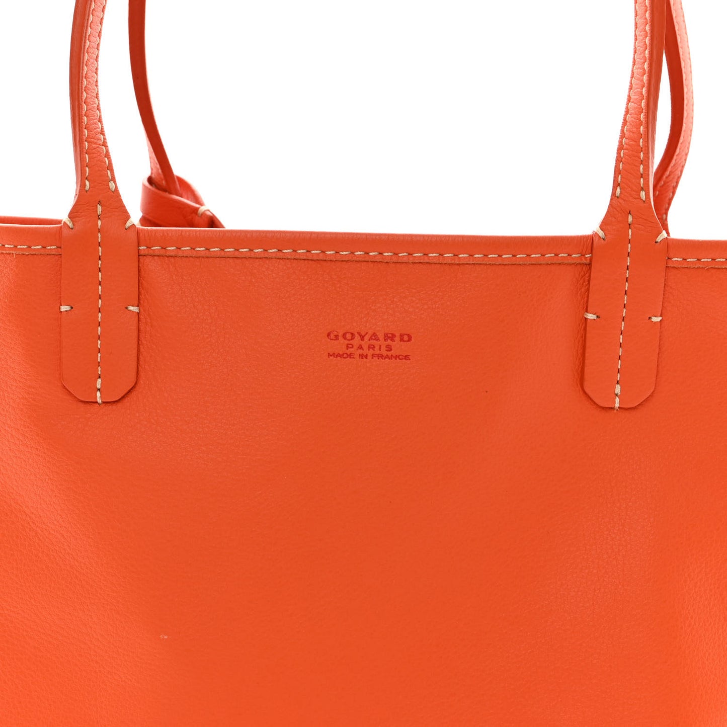 Goyardine Reversible Mini Anjou Orange