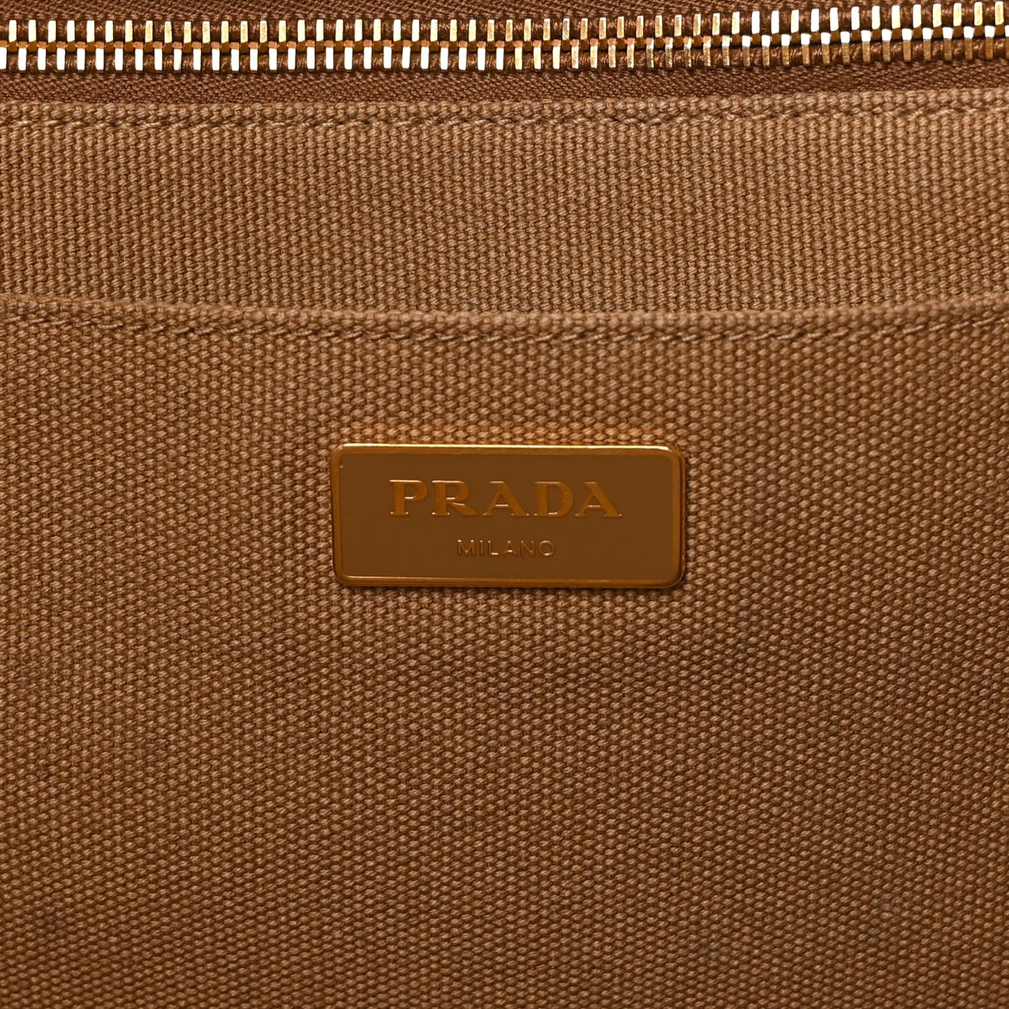 Canapa Large Logo Tote Tabacco