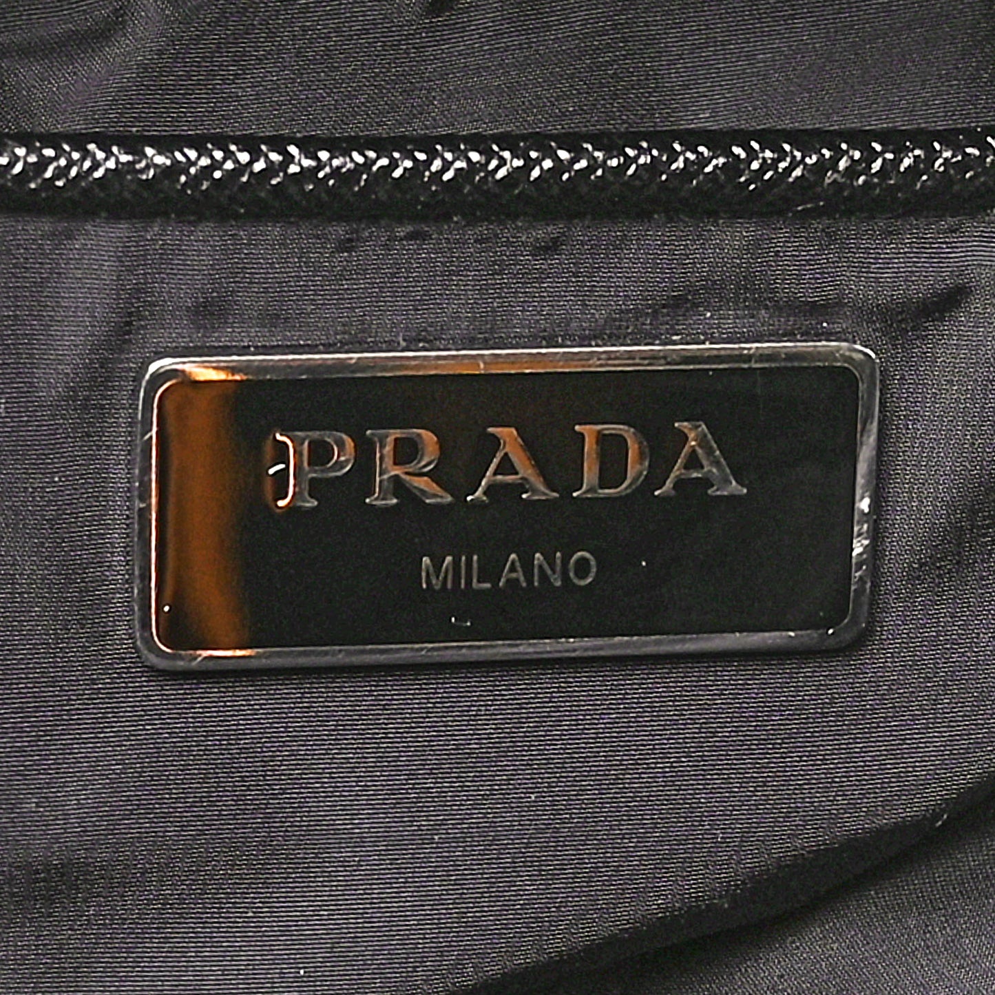 Tessuto Nylon Snakeskin Print Tote Roccia