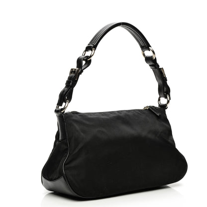 Prada Tessuto Nylon Hobo Nero Black 3 of 9