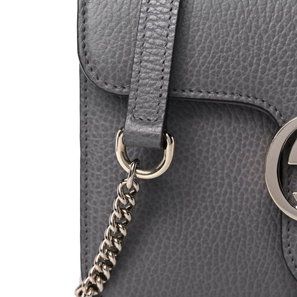 Gucci Dollar Calfskin Small Interlocking G Shoulder Bag Loess 10 of 12