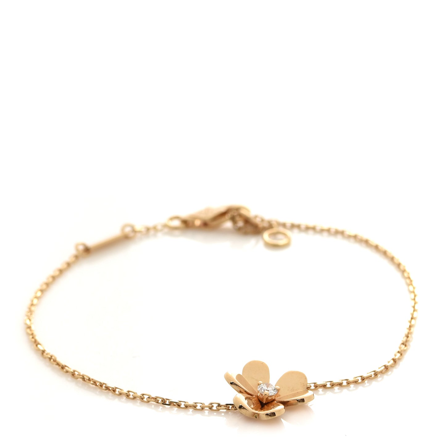 18K Yellow Gold Diamond Mini Frivole Bracelet