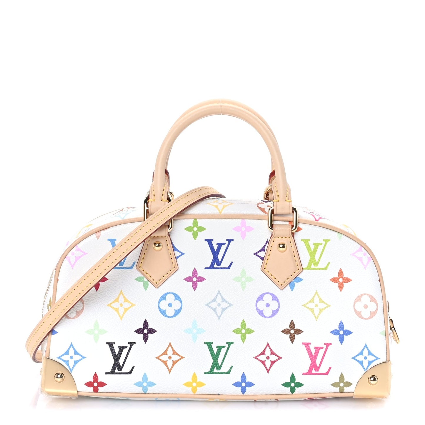 LV x TM Monogram Multicolor East West  White