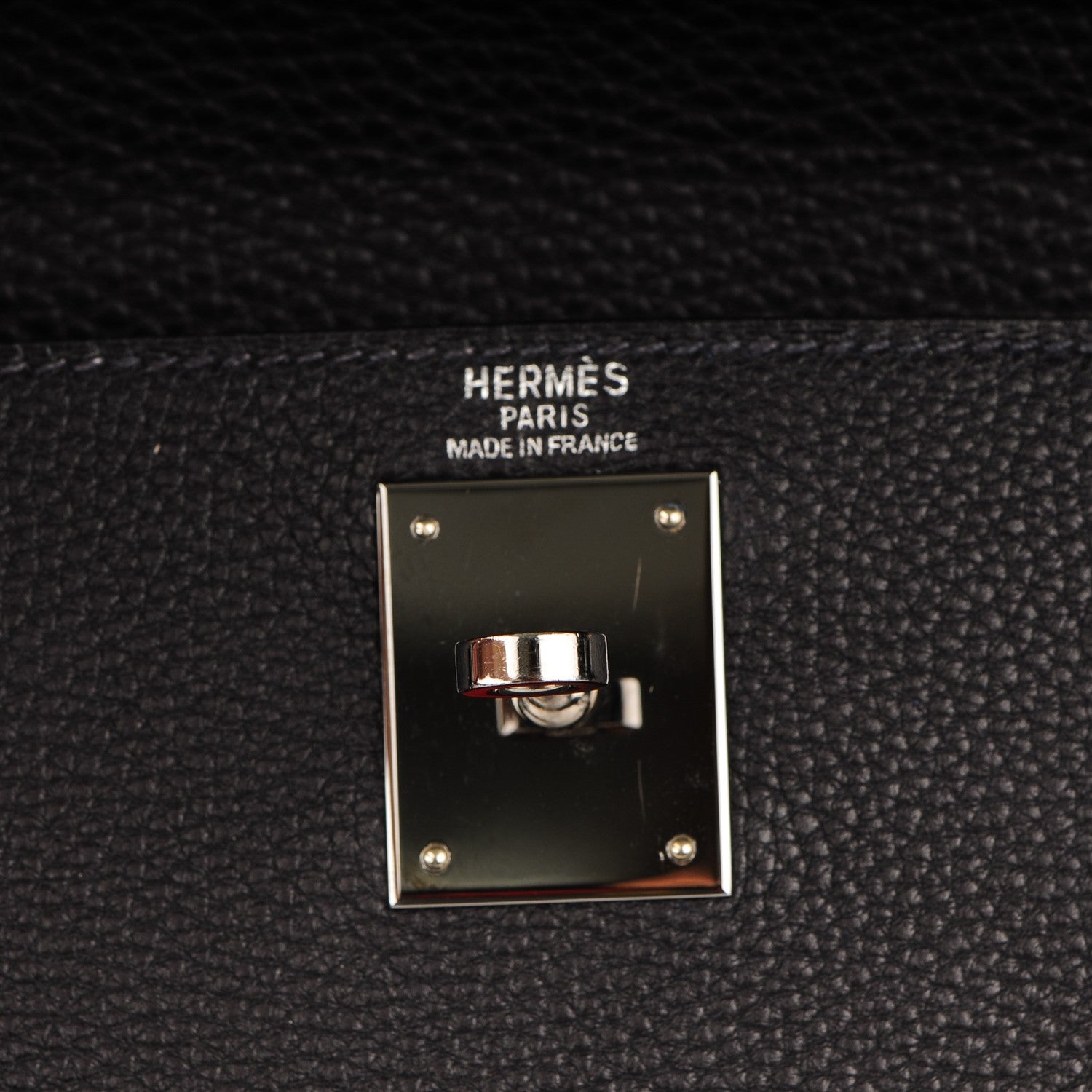 Hermes Togo Kelly Retourne 28 Indigo Blue Jean 17 of 25