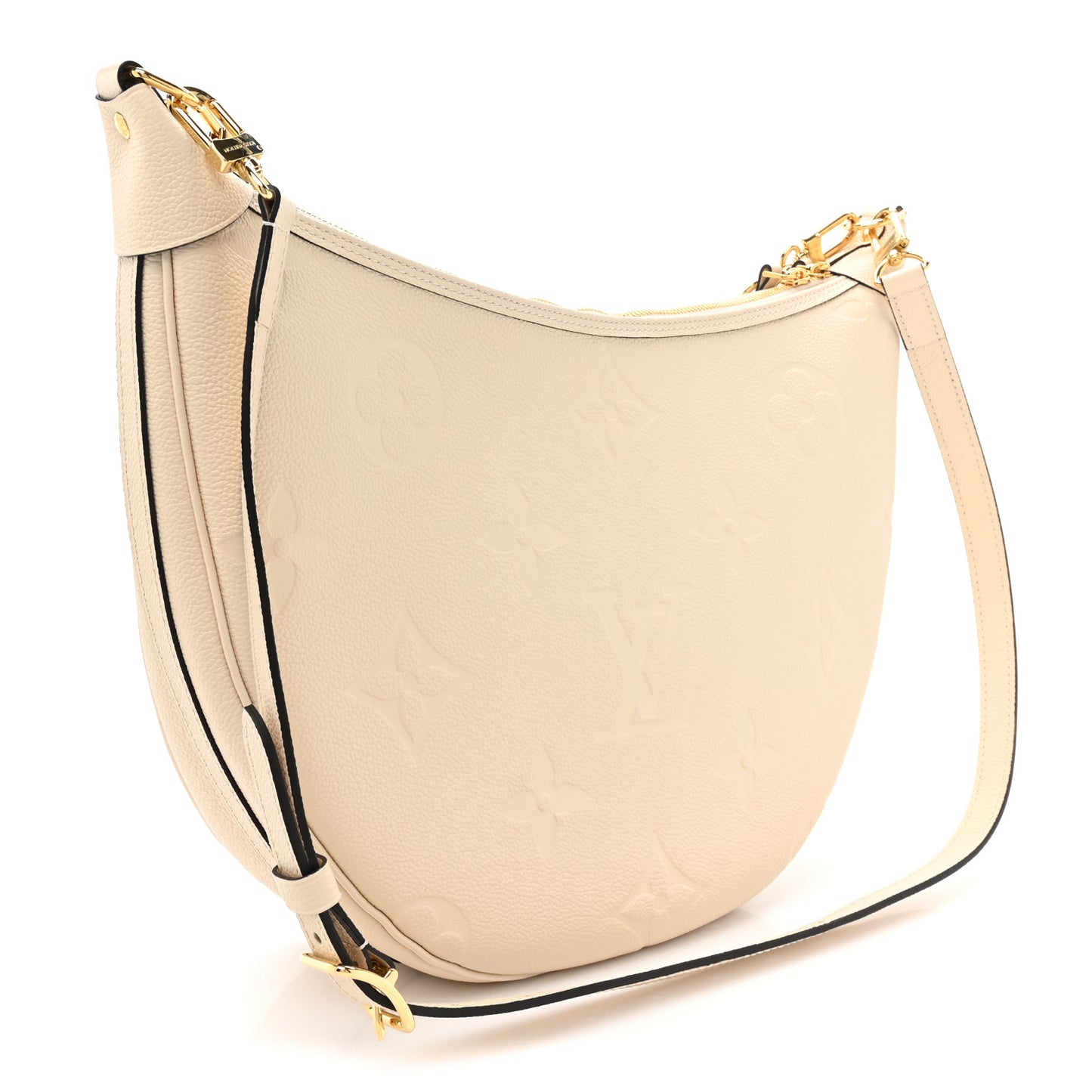 Empreinte Monogram Giant Loop Hobo Cream