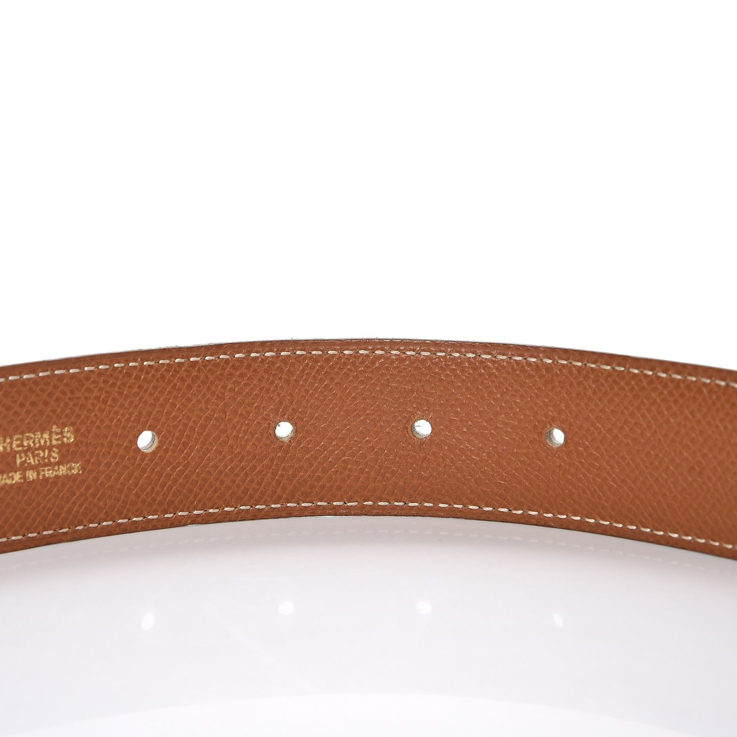 Box Epsom 32mm H Belt 70 Black Gold