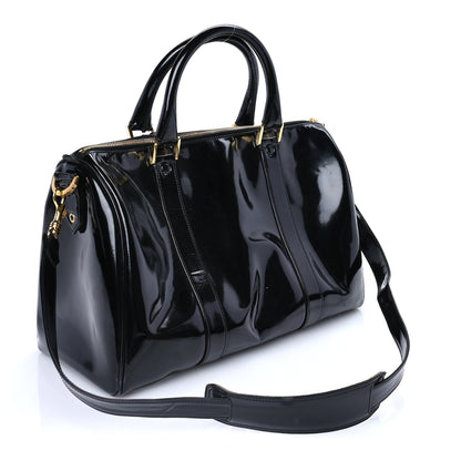 Chanel Patent Timeless CC Duffel Bag  Black 2 of 7