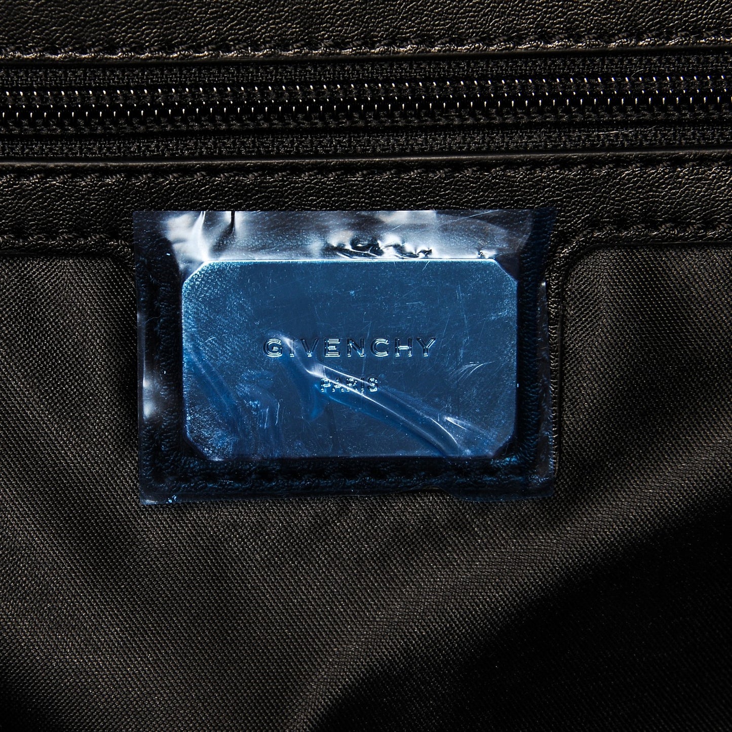 Neoprene Star Striped Backpack Black