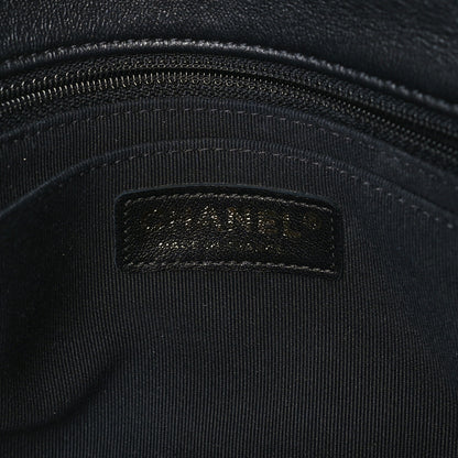 Chanel Lambskin Quilted Crush on Chains Flap Bag Black 5 of 9