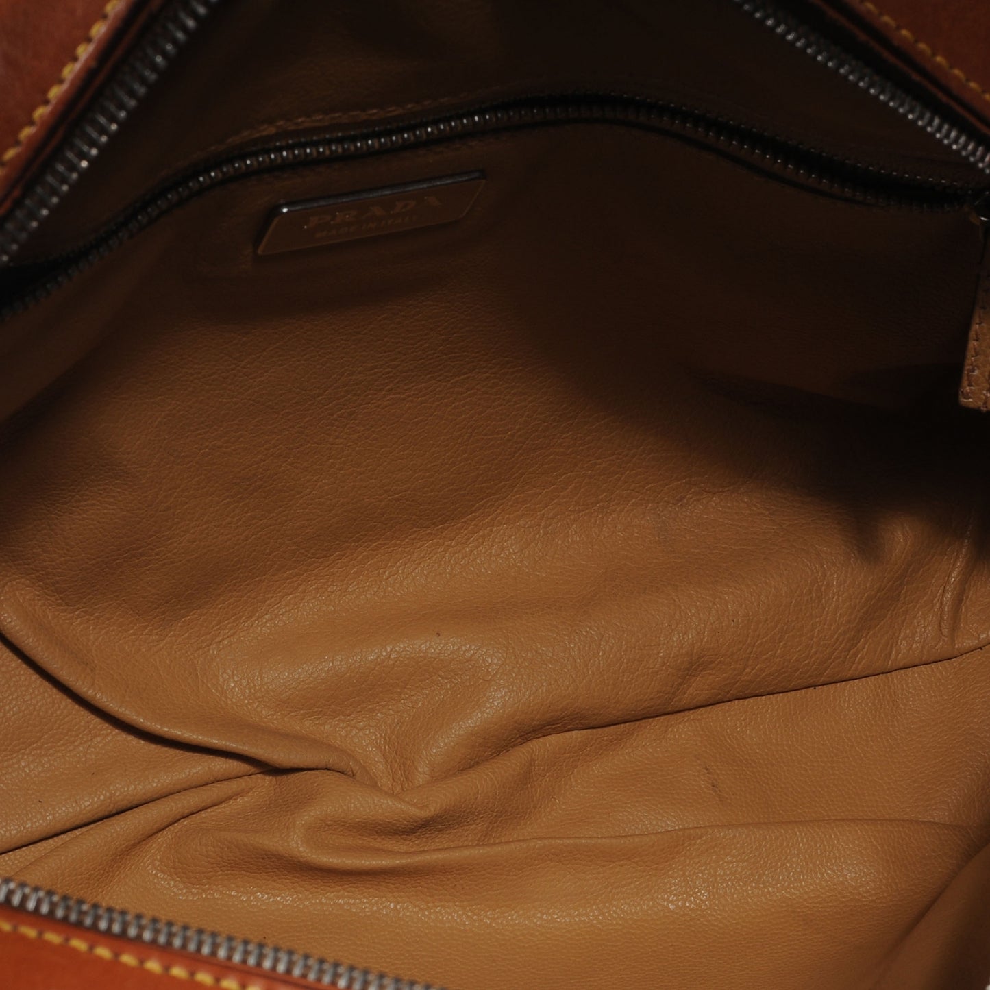 Vitello England Bowling Bag Naturale