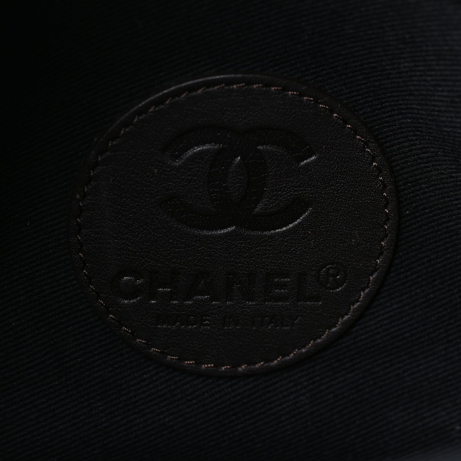 Chanel Coated Canvas Quilted Large Garment Travel Bag Brown 5 of 9