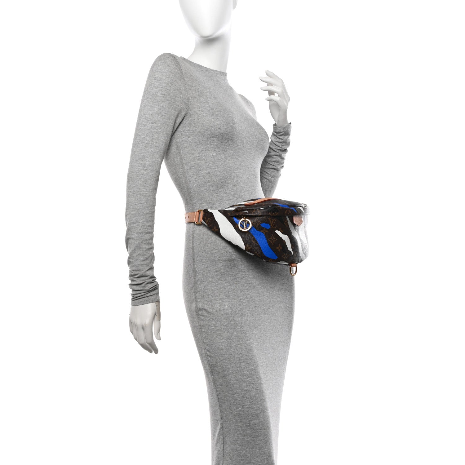 Louis Vuitton x LOL Monogram Bumbag Blue Silver 2 of 9