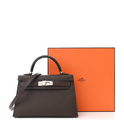 Hermes Epsom Mini Kelly Sellier 20 Ecorce 11 of 11