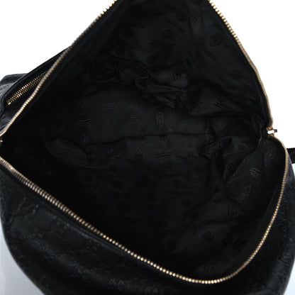 Gucci Guccissima Medium Classic Backpack Black 5 of 7