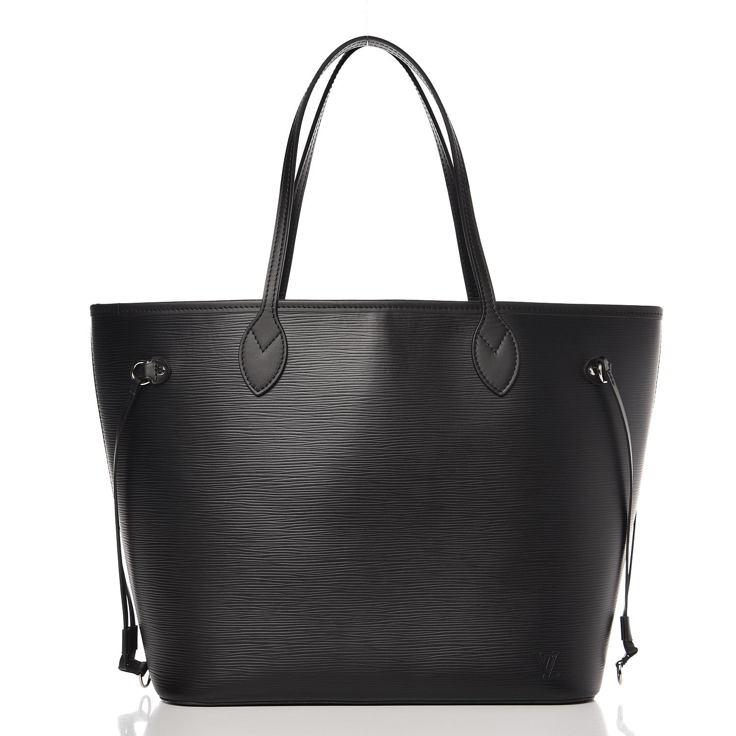 Louis Vuitton Epi Neverfull MM Black 3 of 7